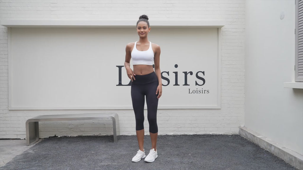 5 pack Plus Size Leggings for Women  Super soft High Waisted Tummy Control Yoga Capri Pants Workout Running Leggings