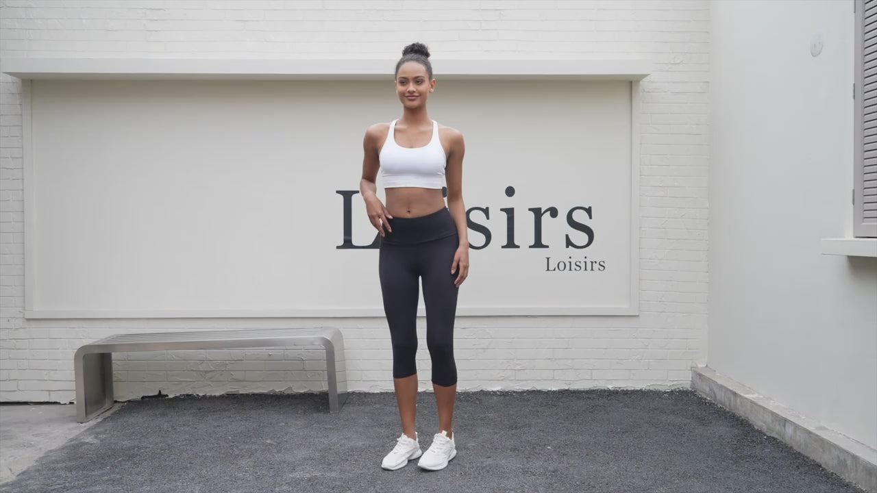 5 pack Plus Size Leggings for Women  Super soft High Waisted Tummy Control Yoga Capri Pants Workout Running Leggings